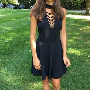 a short formal dress